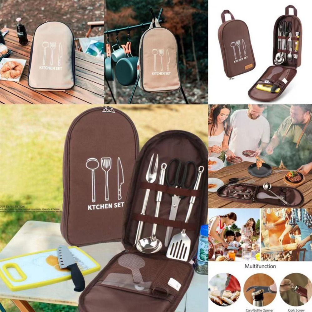 Camping Cooking Container - Большая сумка для кемпинговой посуды, не