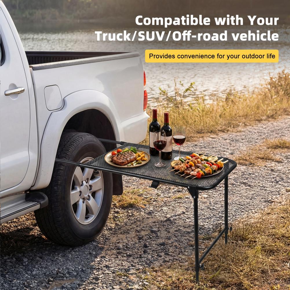 Camping Cooking Table - Стол для кемпинга, устанавливаемый на шину,