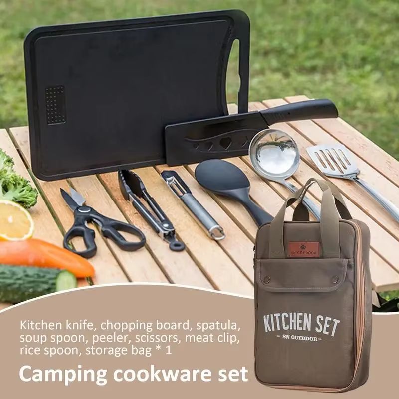 Набор походной кухонной утвари – обзор и цена Camping Hiking Cooking