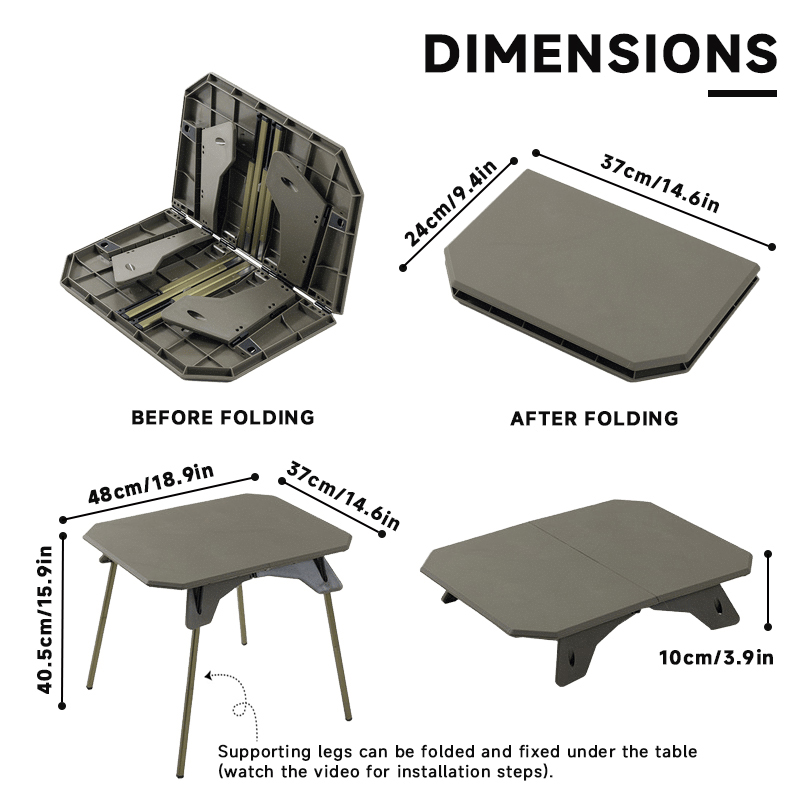 WESTTUNE уличный походный стол – обзор и цена Camping Cooking Table