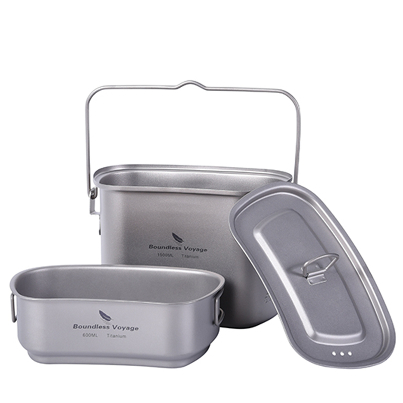 1,5 л военный набор для беспор – обзор и цена Camping Cooking Container