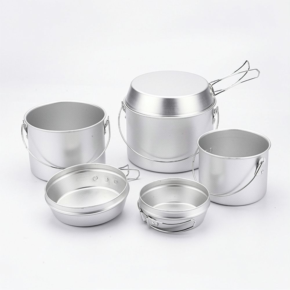 Компактный набор походных каст – обзор и цена Camping Cooking Dining Set