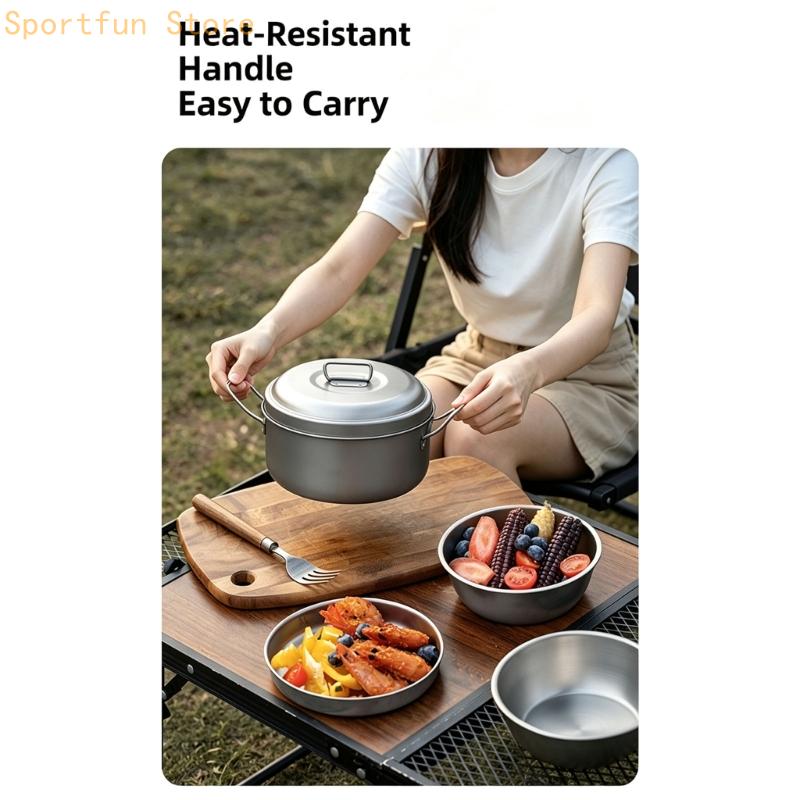 Группа посуды для походной еды – обзор и цена Camping Cooking Dining Set