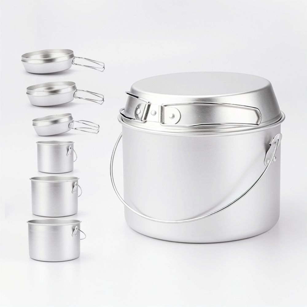 Набор посуды для кемпинга, пре – обзор и цена Camping Cooking Dining Set