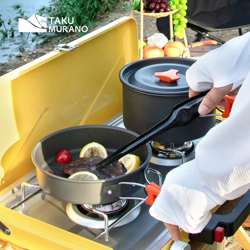 Набор походной посуды для приг – обзор и цена Camping Cooking Organizer