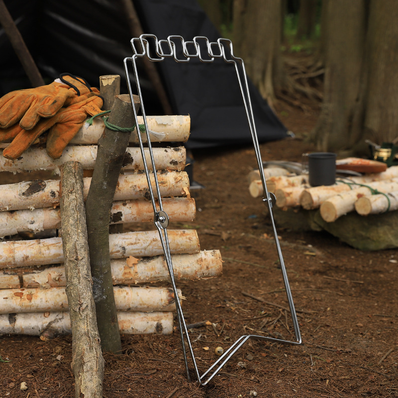 Портативная складная подставка – обзор и цена Camping Cooking Organizer
