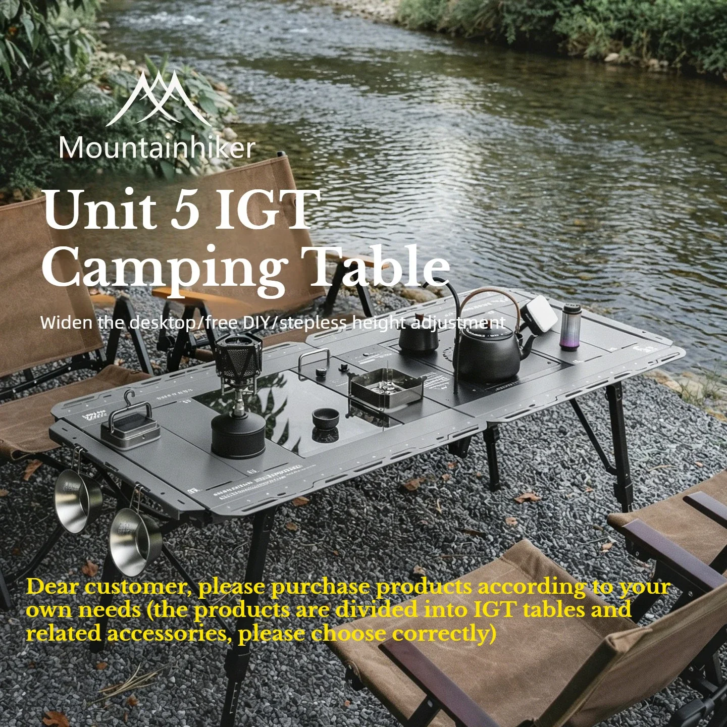 MOUNTAINHIKER Новый складной с – обзор и цена Camping Cooking Table